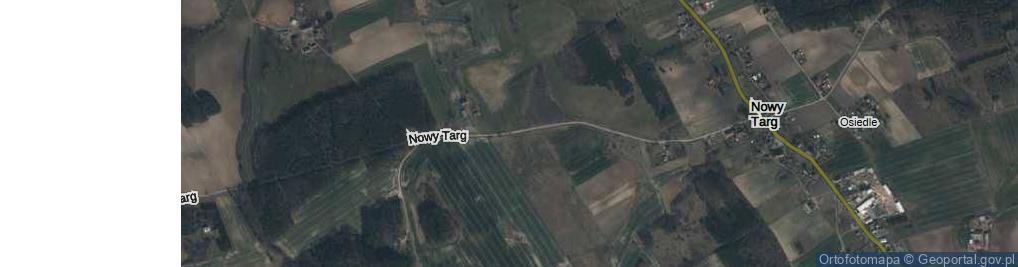 Zdjęcie satelitarne Nowy Targ ul.